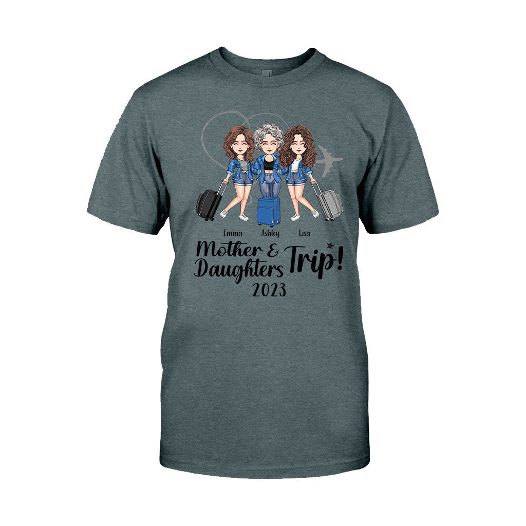 Mother Daughter Trip - Personalized Mother's Day Mother T-shirt And Hoodie