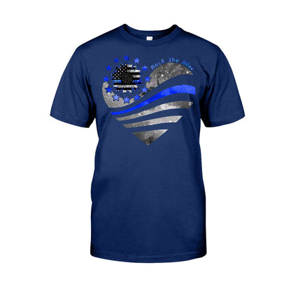 Blue Line - Police Officer T-shirt And Hoodie 062021