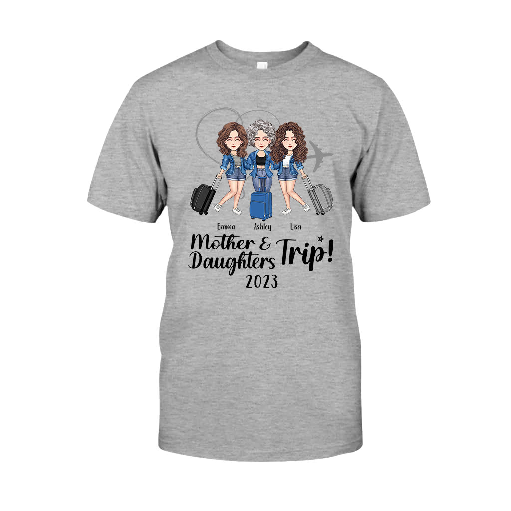 Mother Daughter Trip - Personalized Mother's Day Mother T-shirt And Hoodie