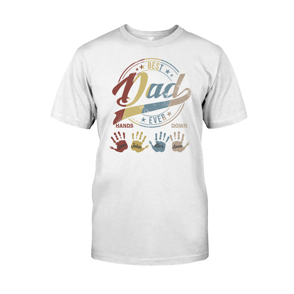 Best Dad Ever Grandpa - Personalized Father T-shirt and Hoodie