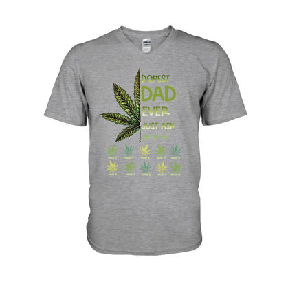 Dopest Dad Ever - Gift for dad, grandma, grandpa, mom, uncle, aunt, brother, sister - Personalized T-shirt And Hoodie
