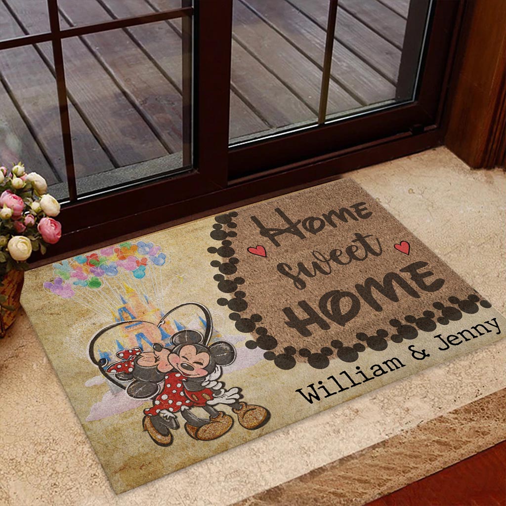 Home Sweet Home - Personalized Mouse Doormat
