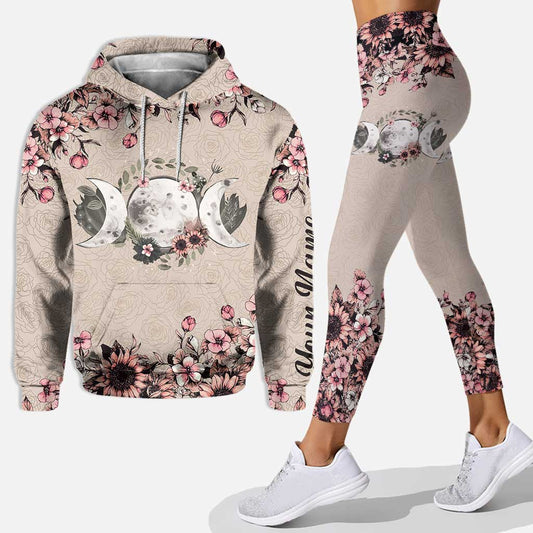 Triple Moon - Personalized Witch Hoodie and Leggings