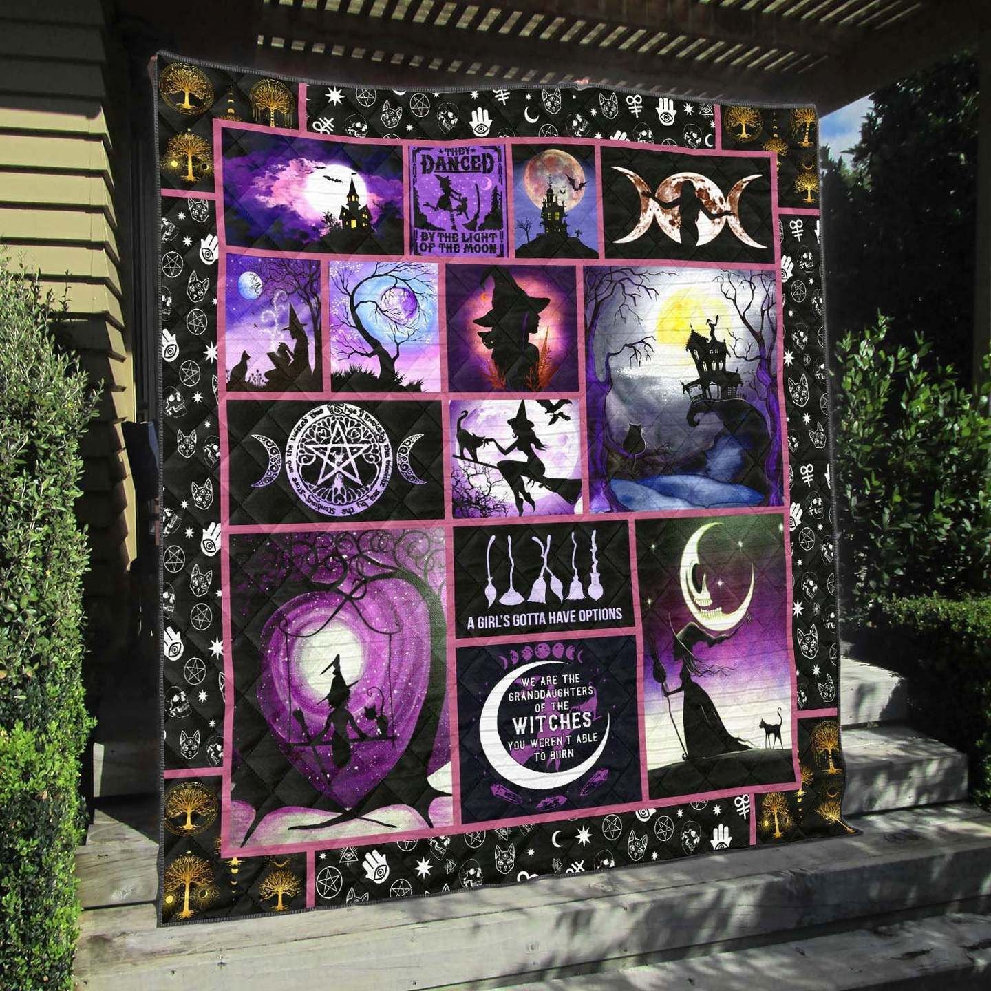 We Are The Granddaughter Of The Witches - Witch Quilt 0822