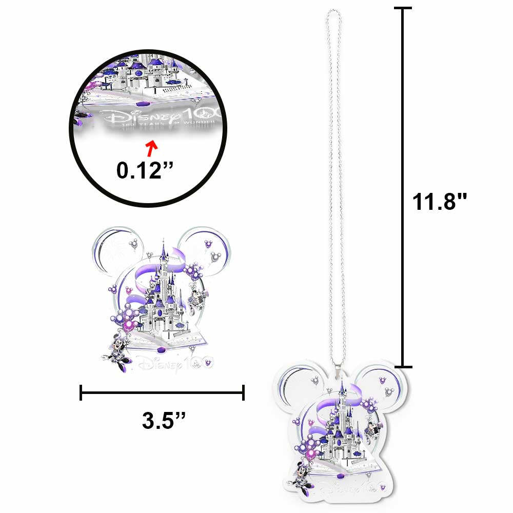 100 Years Of Wonder - Mouse Transparent Car Ornament