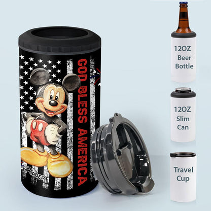 July Mouse - Personalized Mouse Can Cooler