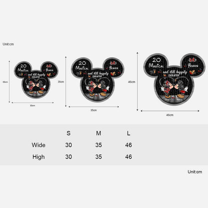 Still Happily Ever After - Personalized Mouse Wood Sign