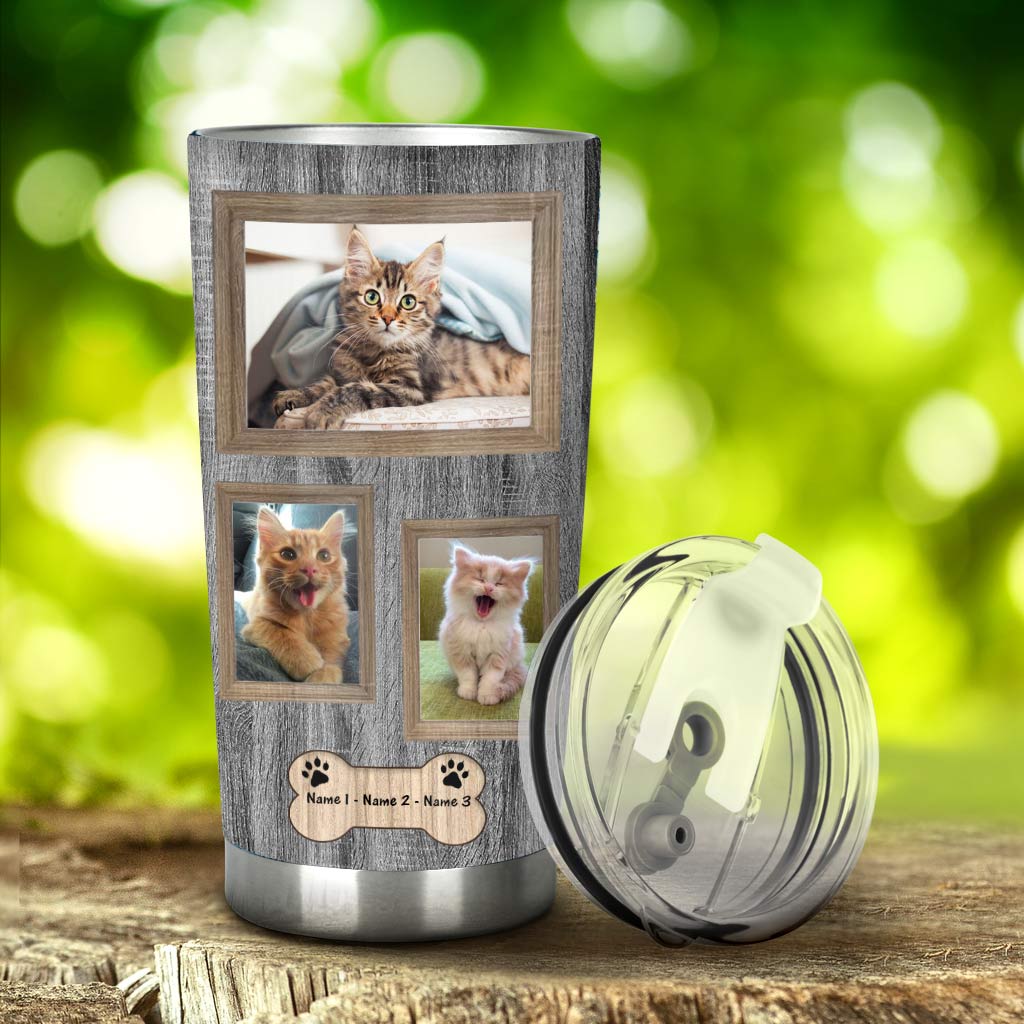 And God Said - Personalized Cat Tumbler