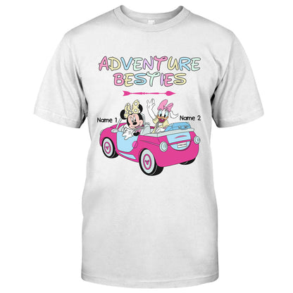Adventure Bestie - Personalized Mouse T-shirt and Hoodie