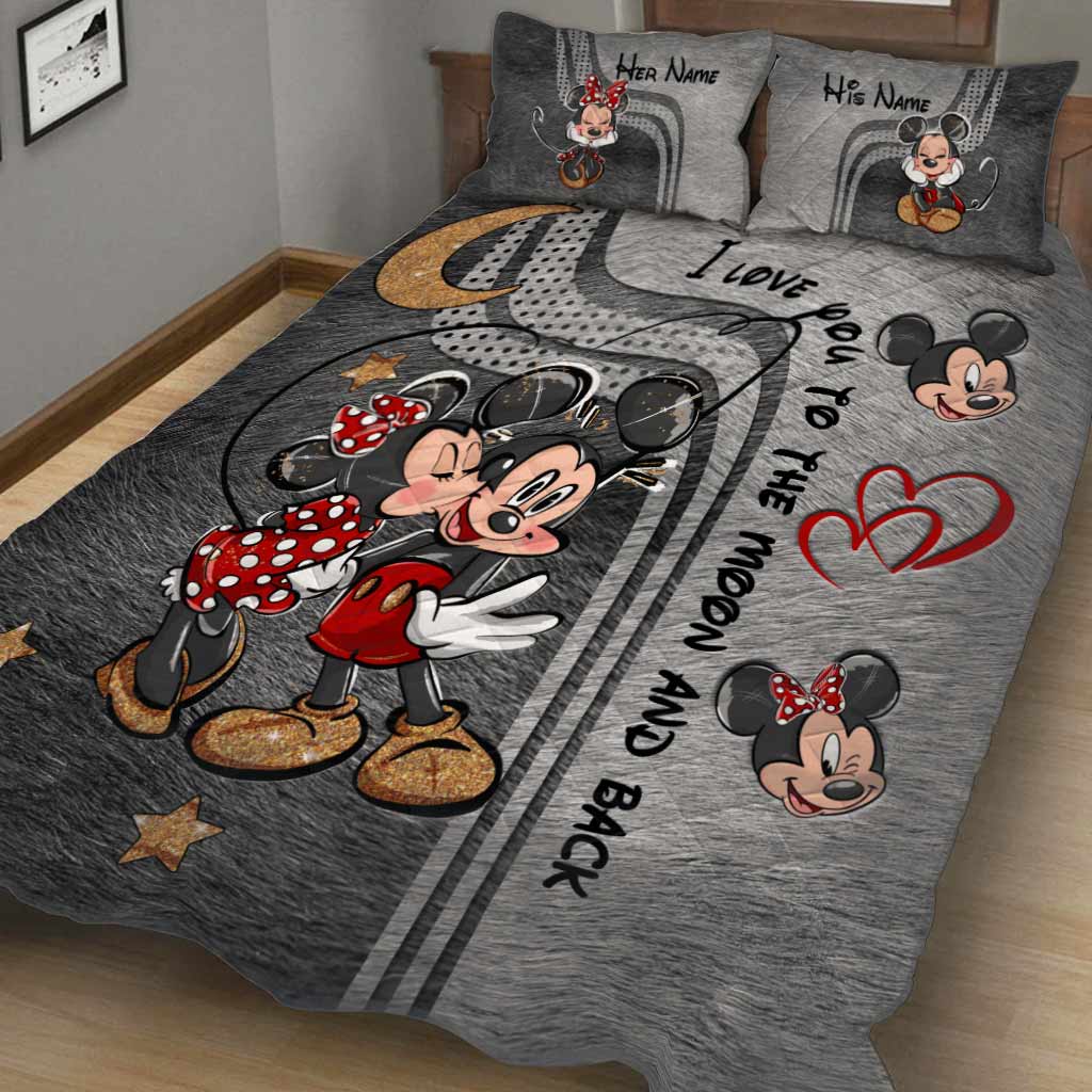 Magic Mouse Ears - Personalized Quilt Set