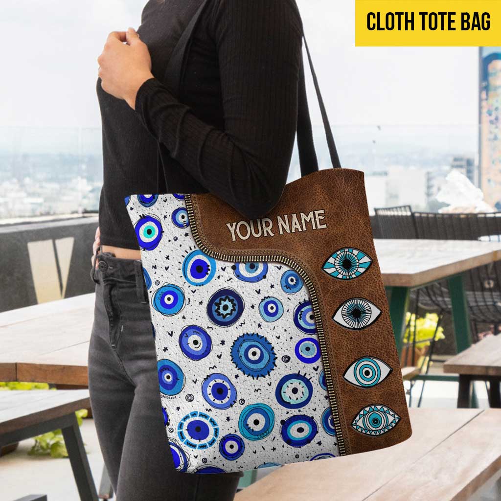 Evil Eye Witch Personalized Tote Bag