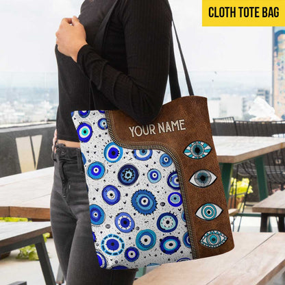 Evil Eye Witch Personalized Tote Bag