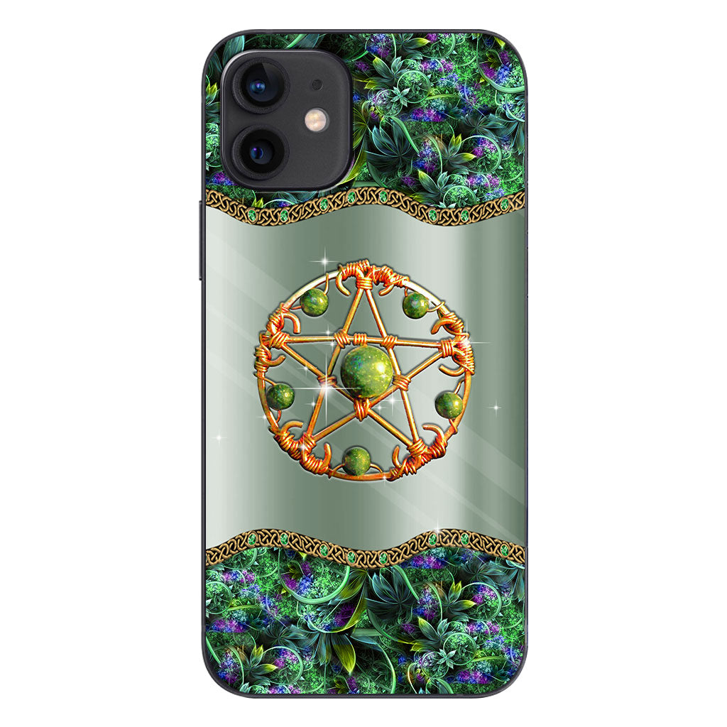 Mystery Witch Star - Personalized Phone Case With 3D Printed