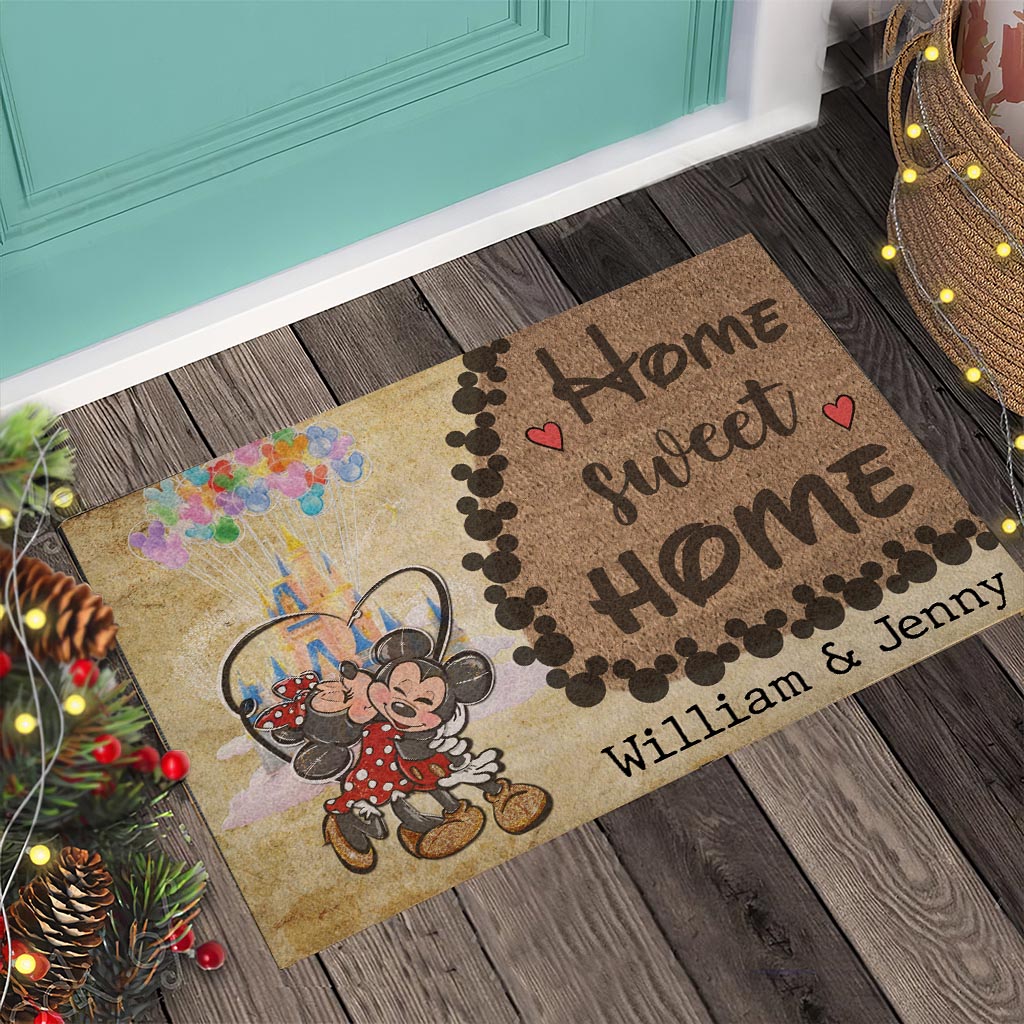 Home Sweet Home - Personalized Mouse Doormat