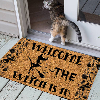 Welcome The Witch Is In - Witch Doormat 0822