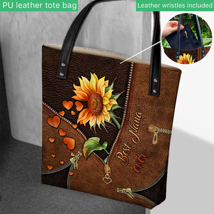 Important Stuff - Personalized Grandma Tote Bag