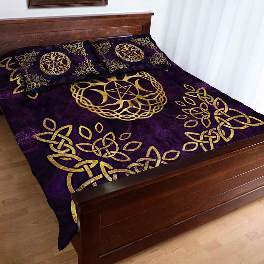 Triple Goddess - Witch Quilt Set