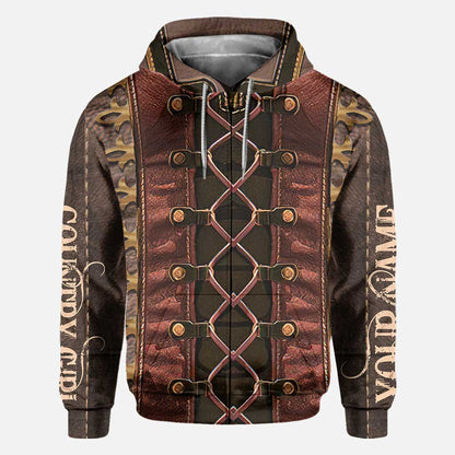 Country Girl - Personalized Horse All Over Hoodie