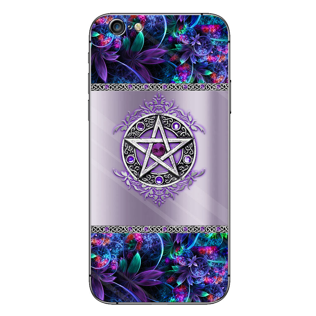 Purple Pentacle Witch - Personalized Phone Case