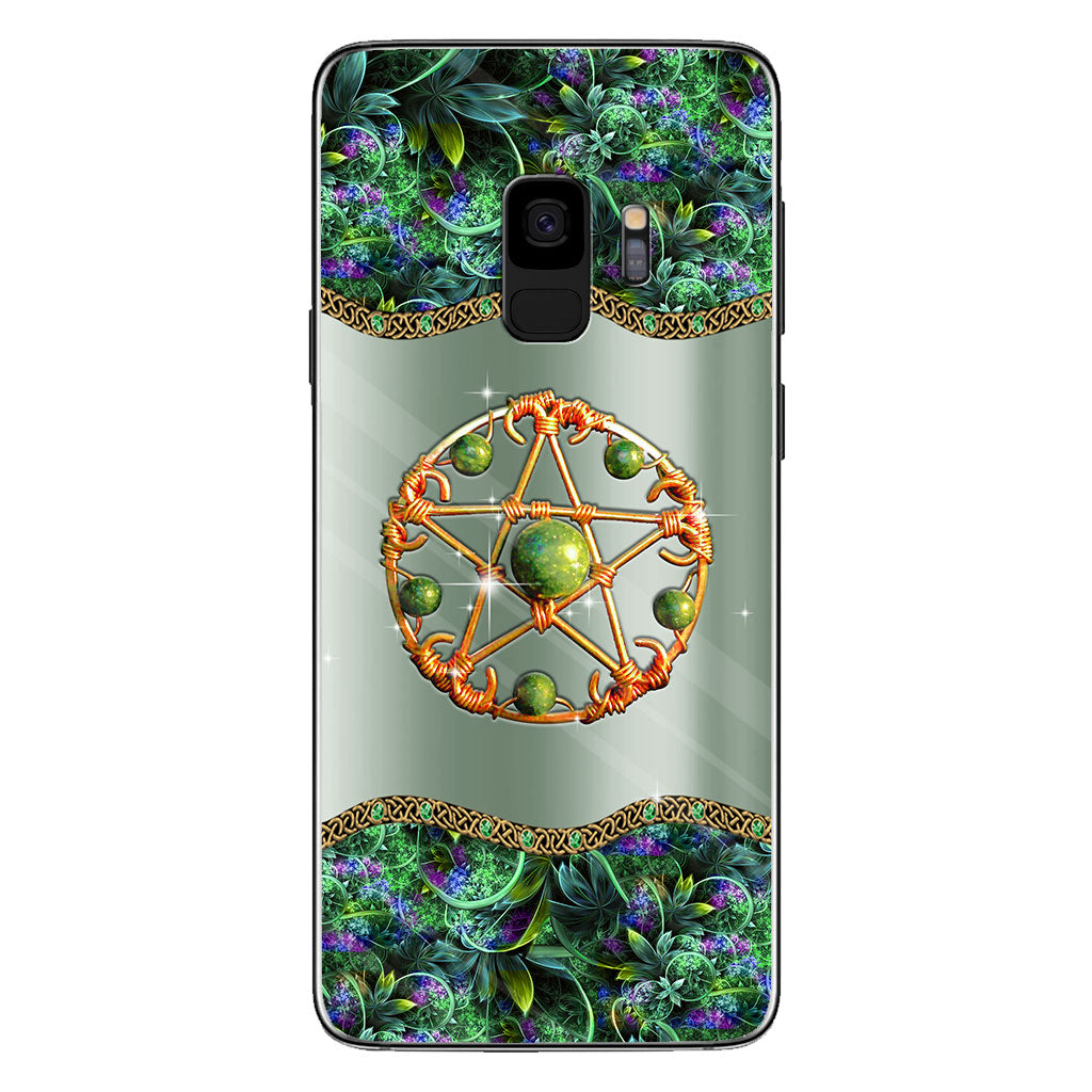 Mystery Witch Star - Personalized Phone Case With 3D Printed