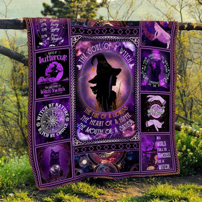 The Soul Of A Witch - Witch Quilt 0822