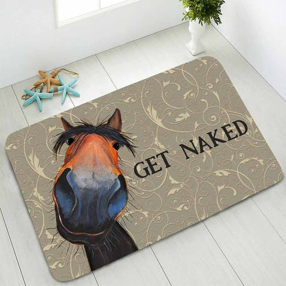 Get Naked - Horse Bath Mat