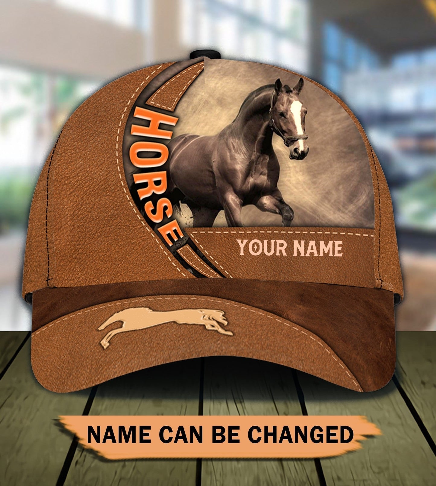 Love Horses Personalized Horse Classic Cap 0523