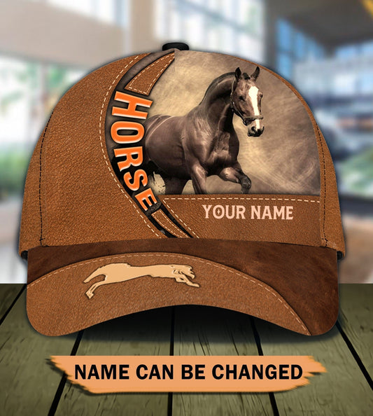 Love Horses Personalized Horse Classic Cap 0523