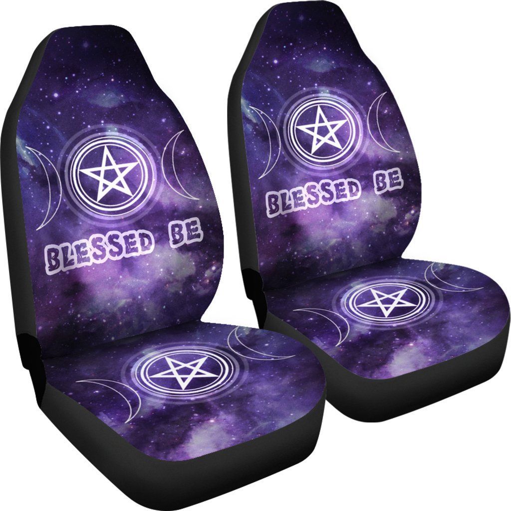 Blessed Be - Witch Seat Covers 0822