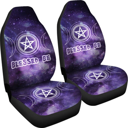 Blessed Be - Witch Seat Covers 0822