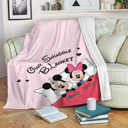 Our Snuggle Blanket - Personalized Mouse Blanket