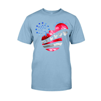 God Bless America Mouse Ears - Independence Day T-shirt and Hoodie