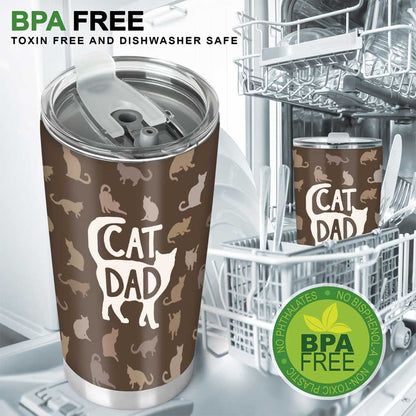 Cat Dad - Cat Tumbler 0921