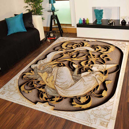 Witch Hat - Rug With 3D Pattern Print