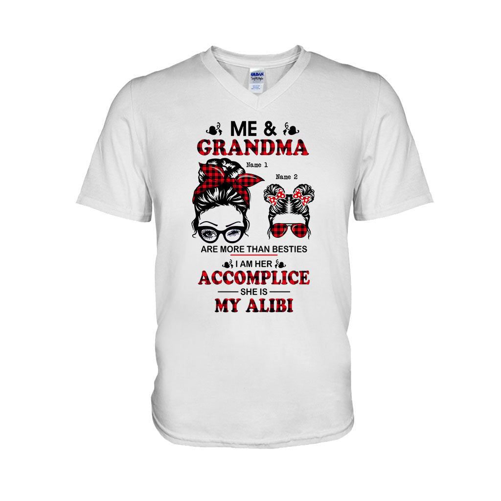 Me & Grandma Are More Than Besties - Personalized T-shirt and Hoodie