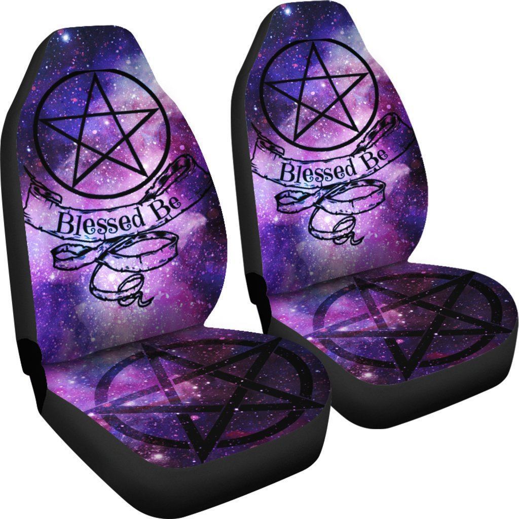 Blessed Be - Witch Seat Covers 0822