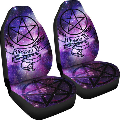 Blessed Be - Witch Seat Covers 0822