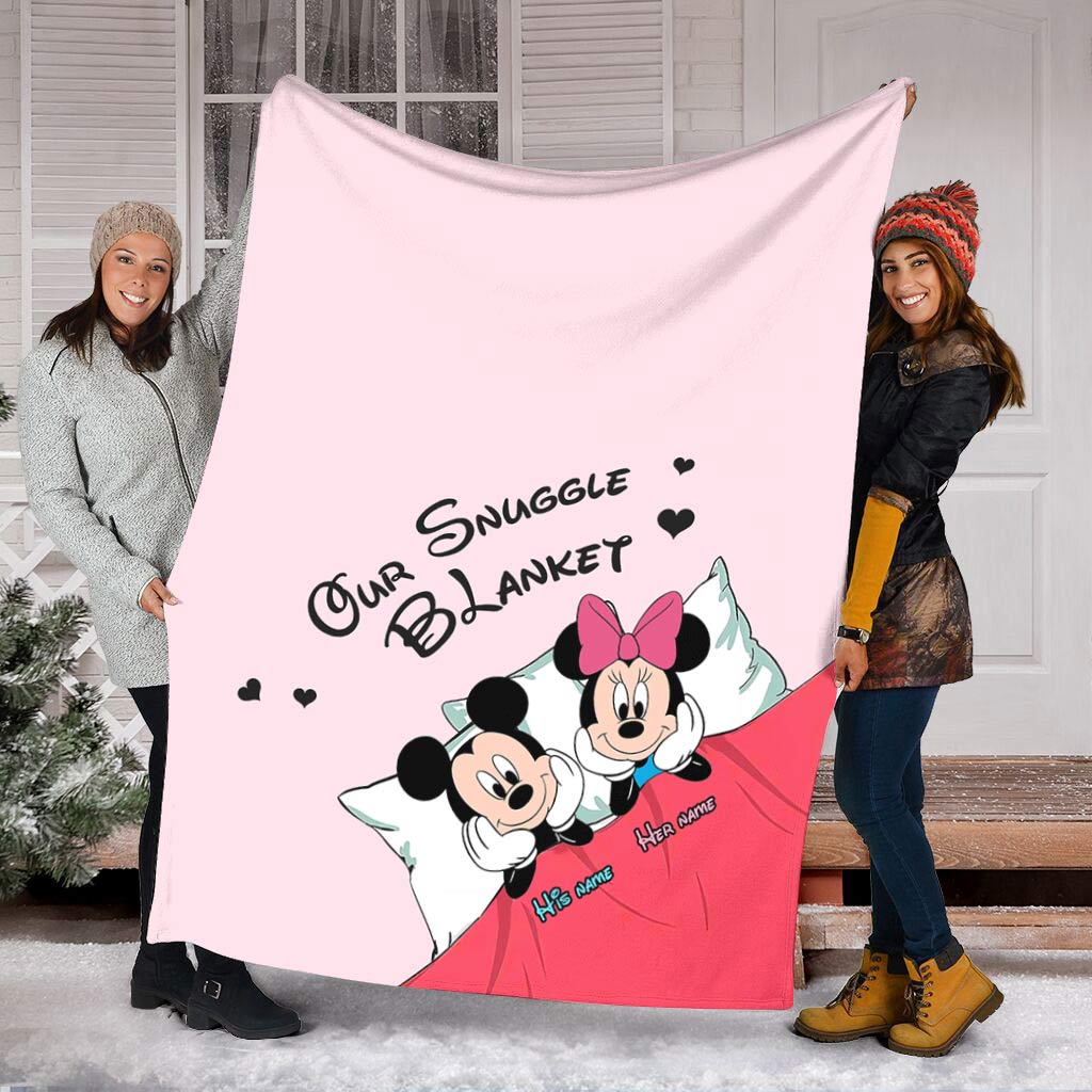 Our Snuggle Blanket - Personalized Mouse Blanket