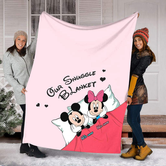 Our Snuggle Blanket - Personalized Mouse Blanket