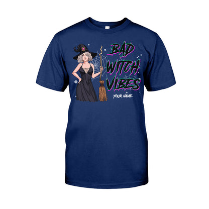 Bad Witch Vibes - Personalized Witch T-shirt and Hoodie