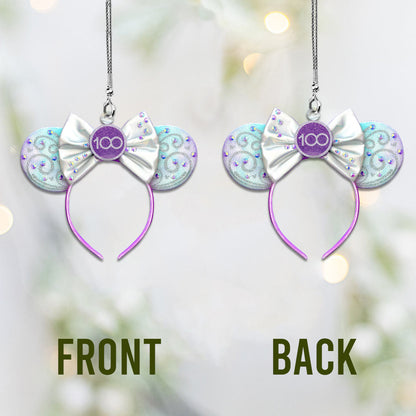 100 Years Of Wonder - Mouse Transparent Car Ornament