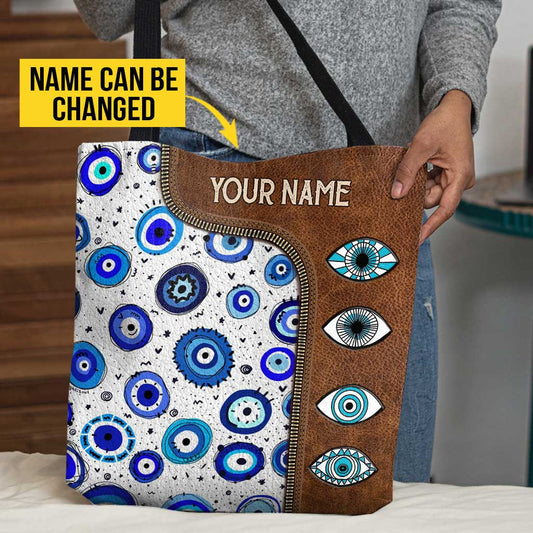 Evil Eye Witch Personalized Tote Bag