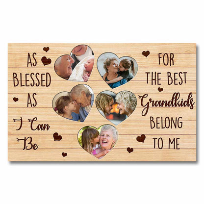 As Blessed As I Can Be - Personalized Mother's Day Grandma Poster