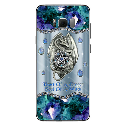 Heart Of A Dragon Soul Of A Witch 3D Pattern Print Phone Case