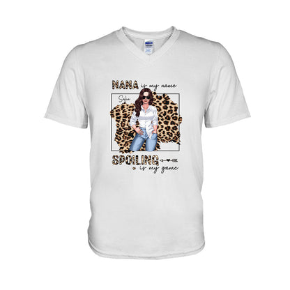 Nana Is My Name - Personalized Grandma T-shirt and Hoodie