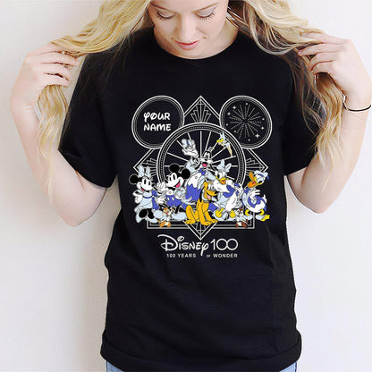 100 Years Of Wonder - Personalized Mouse T-shirt and Hoodie