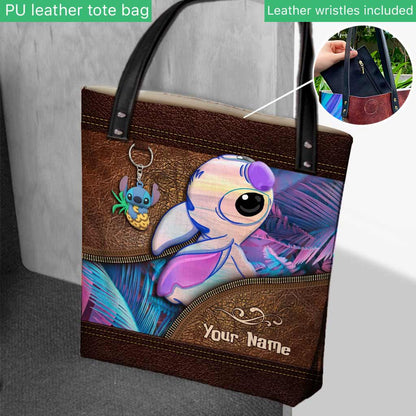 Love Ohana Hologram - Personalized Tote Bag