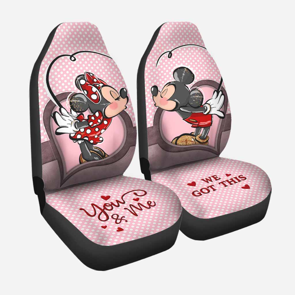 Magic Love Forever - Personalized Mouse Seat Covers