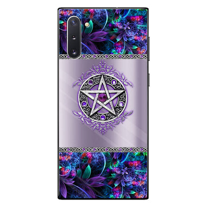 Purple Pentacle Witch - Personalized Phone Case