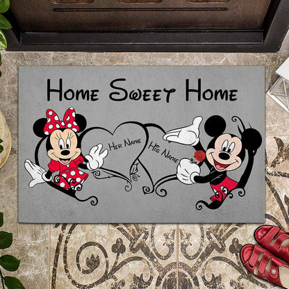 Home Sweet Home - Personalized Mouse Doormat 112021